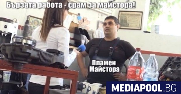 Скрийншот: Господари на ефира Автомонтьорът Пламен Димитров-Майстора е задържан за