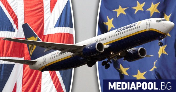 Ирландската нискотарифна авиокомпания предупреди, че ще има клауза Брекзит в