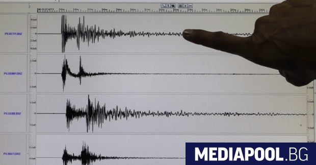 Земетресение с магнитуд 3 5 по скалата на Рихтер бе регистрирано