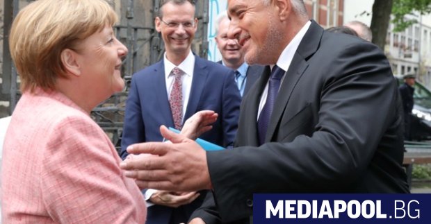 Меркел и Борисов сн Министерски съвет Темата Западни Балкани не