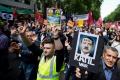 Над 40 000 протестираха в Германия срещу посещението на Ердоган