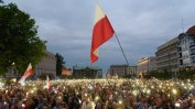 Хиляди протестиращи поляци нарекоха Качински диктатор