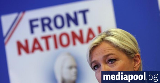 Френската националистическа партия Национален фронт водена от Марин льо Пен