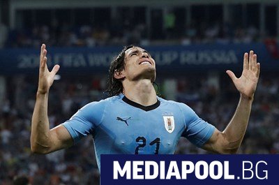 Звездата на националния отбор на Уругвай Едисон Кавани няма да