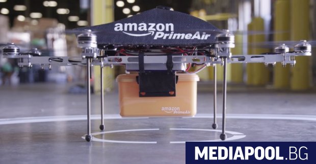 Амазон (Amazon) ще започне да доставя пратки с дронове до