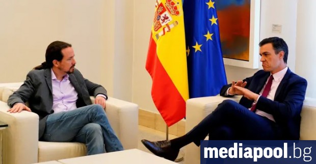 Социалистическата партия на испанския премиер Педро Санчес и крайнолявата Подемос