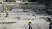 В частен имот са открити запазени части от укрепителните стени на Сердика