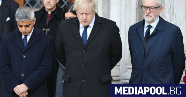 Британският премиер Борис Джонсън и лидерът на опозиционната Лейбъристка партия