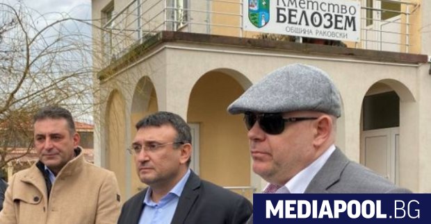 Главният прокурор Иван Гешев и вътрешният министър Младен Маринов направиха