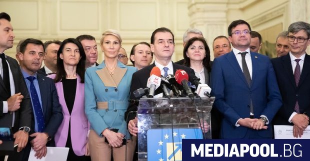 Правителството малцинството на Румъния сформирано от Национално либералната партия НЛП падна