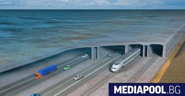 Дания обяви днес че строителните работи по най дългия железопътен и