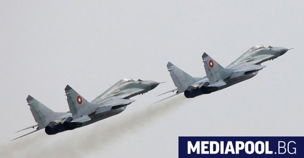 Български изтребители МиГ 29 отново са били вдигнати във въздуха