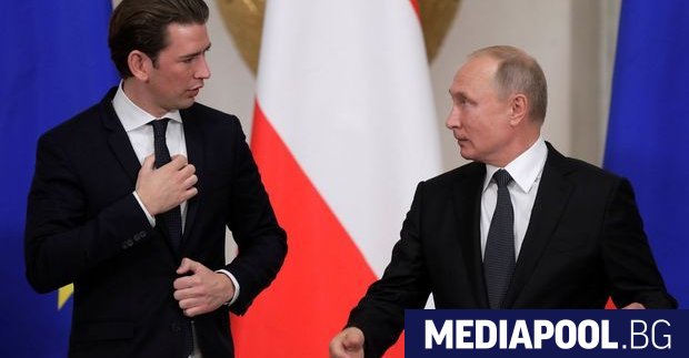 Австрия експулсира руски дипломат, обяви в понеделник външното министерство на