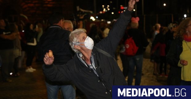 За 73 ти пореден ден на протест в центъра на София