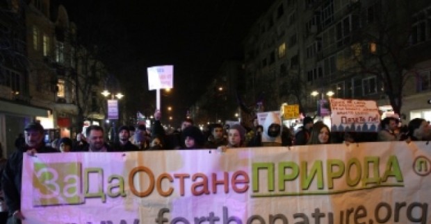 Протест против унищожаването на природата по Черноморието заради неспазени от