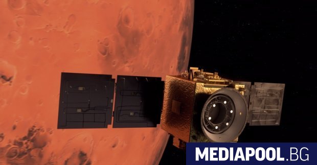 Арабската сонда Надежда успешно достигна орбитата на Марс в 19:42