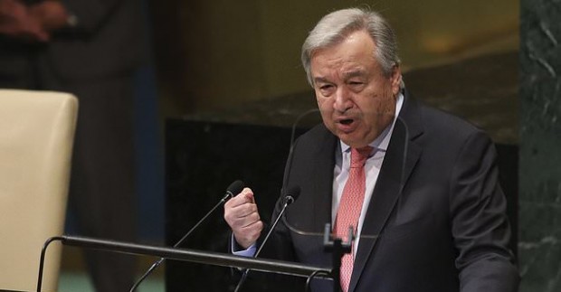Генералният секретар на ООН Антонио Гутериш призова за незабавно спиране