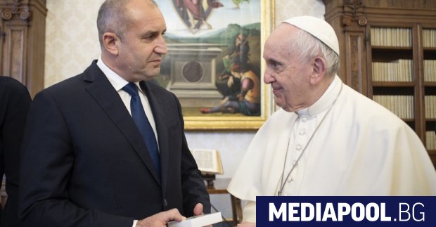 Папа Франциск прие президента Румен Радев и българската делегация във
