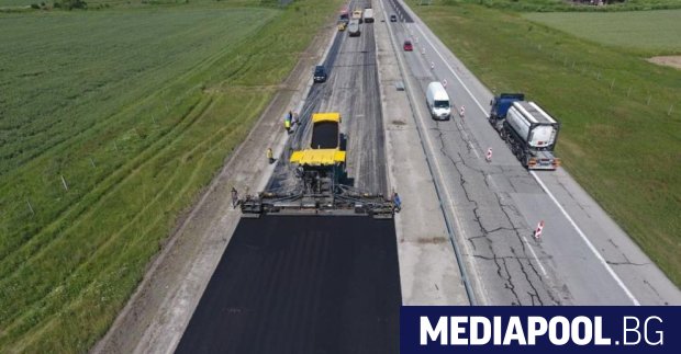 С месец се удължава ремонта на автомагистрала Тракия в известния с