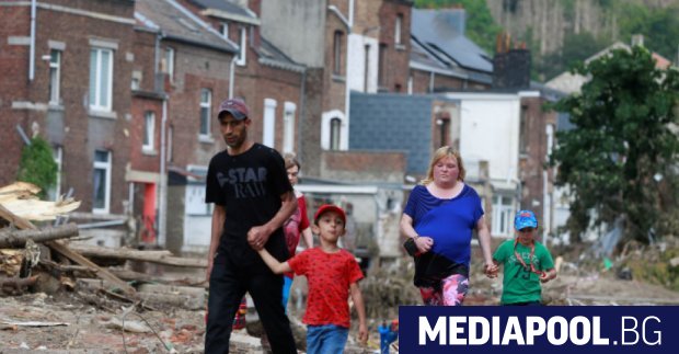 Части от Белгия отново са наводнени седмица след мащабните наводнения
