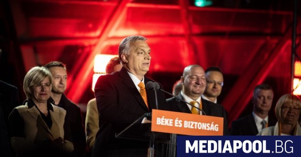 Министър председателят на Унгария Виктор Орбан обяви победа на парламентарните избори