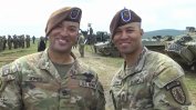 Американски войници поздравиха българите за Великден от полигон Ново село (видео)