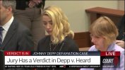 Съдът оправда Джони Деп, осъди Хърд да му плати 15 млн. долара обезщетение