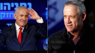 Израел: Партията на Нетаняху намалява разликата с тази на Ганц