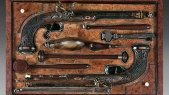 Два пистолета, принадлежали на Наполеон, бяха продадени на търг