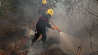 За последното денонощие в Гърция са избухнали 47 пожара