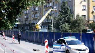 Рязането на дърветата по "Опълченска" започна с много полиция и протест