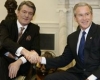 Буш приветства Юшченко в Белия дом 